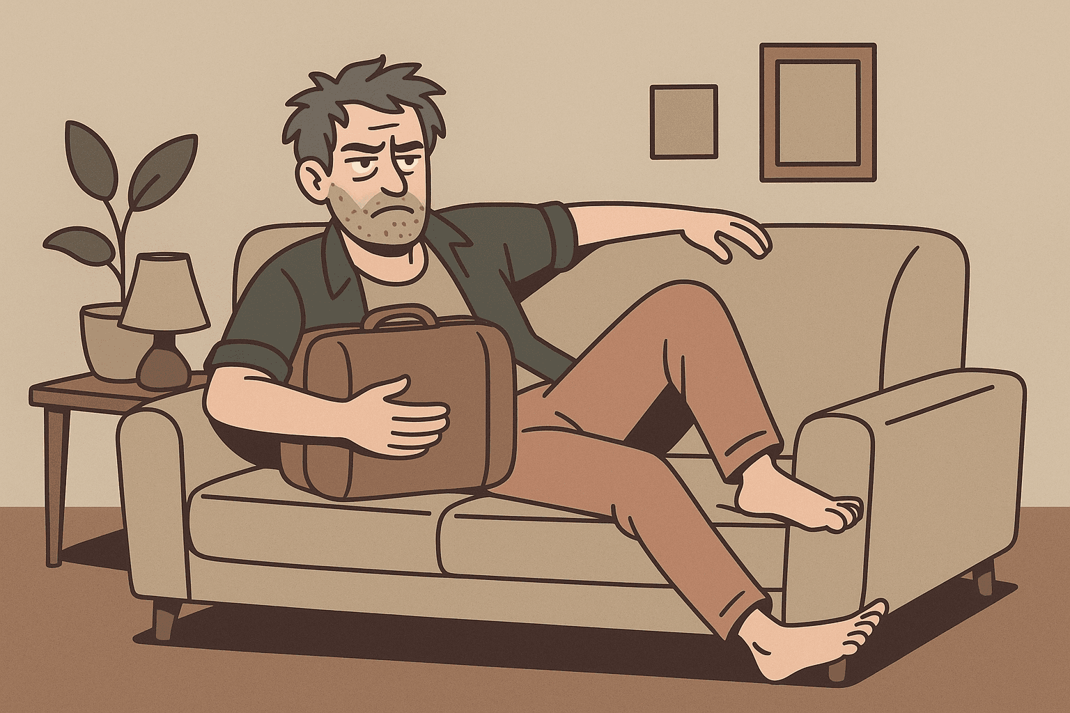 When Crashing Becomes a Career: The Freeloading Art of Couch Surfing